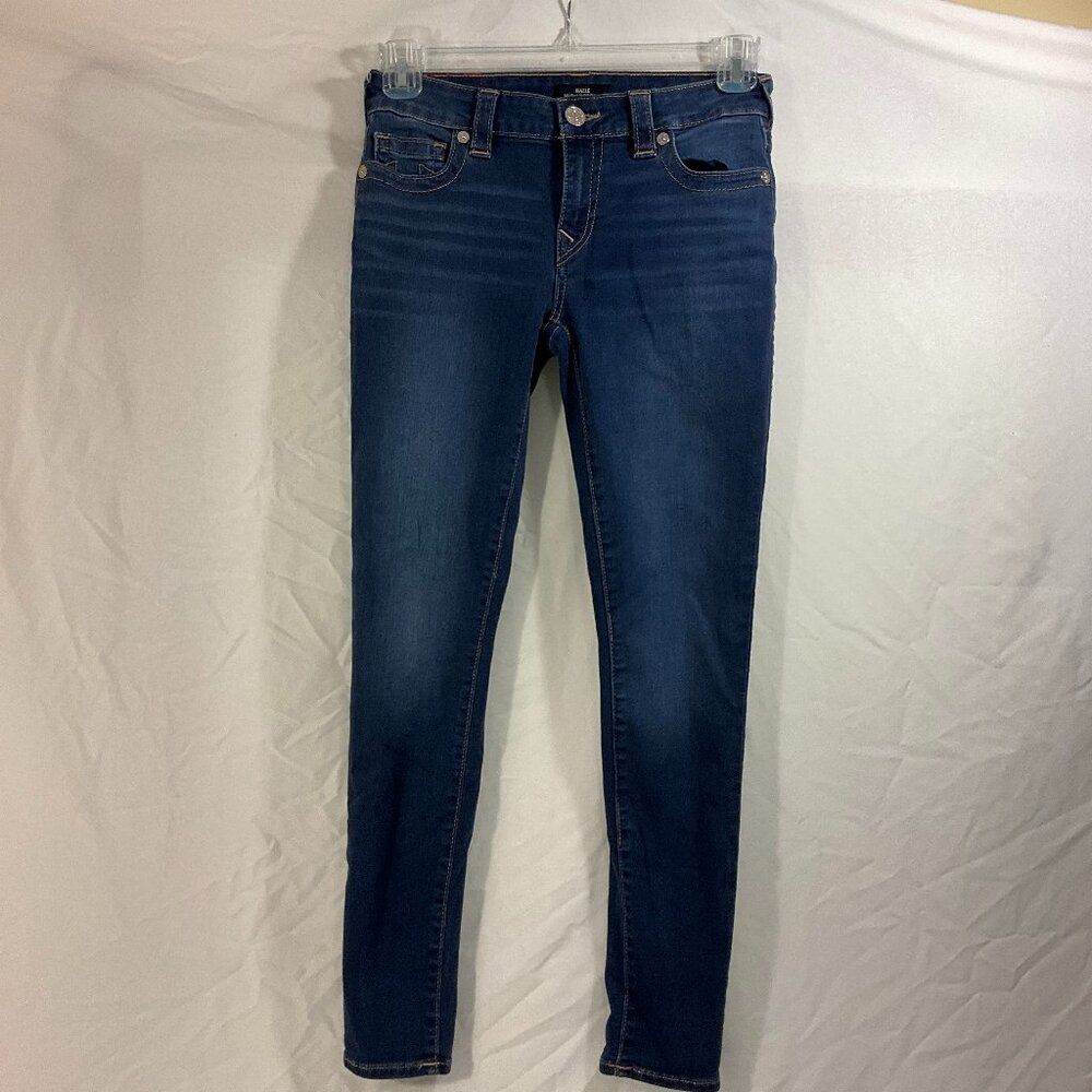 True Religion Halle Mid Rise Super Skinny size 27